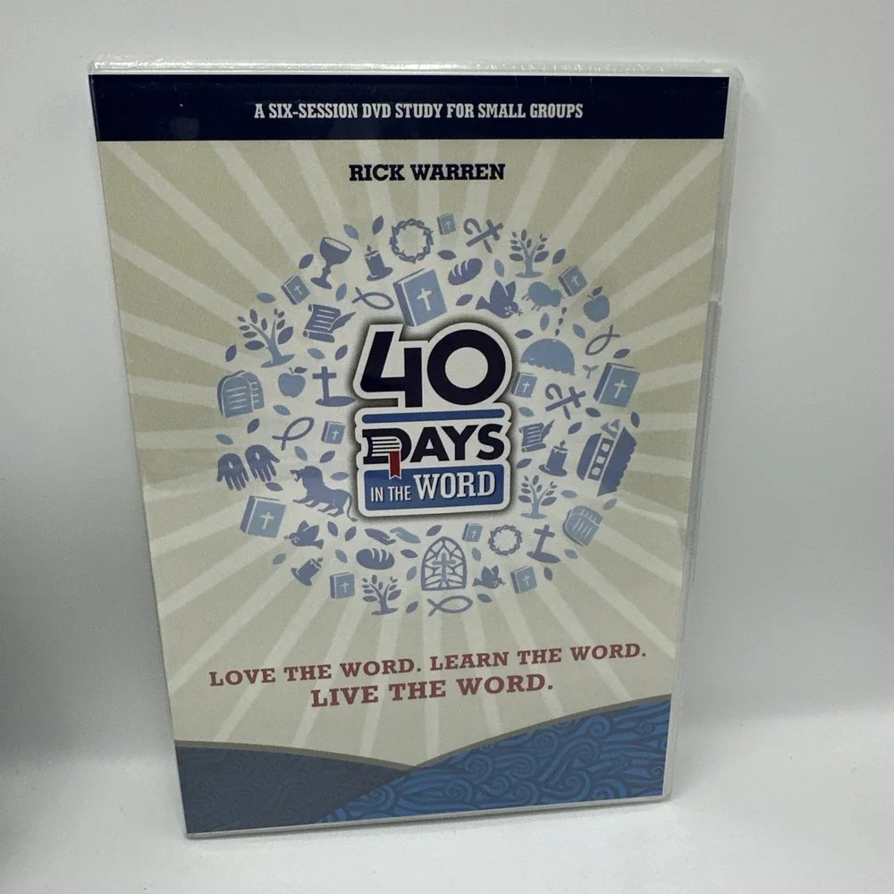 40 Days in the Word Love The Word Learn the Word Live The Word Workbook & DVD